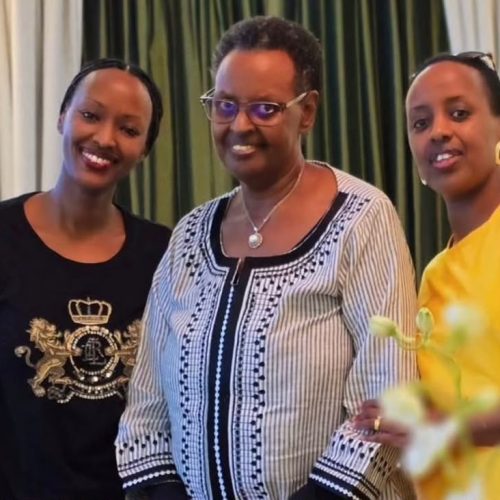 Hon Janet Museveni, welcome back, we thank God who healed you