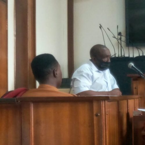 Courtroom thrown in shock and drama as Peace Bagorogoza support Rtd Captain Byaruhanga cused Of Stealing James Garuga Nakaseke Land