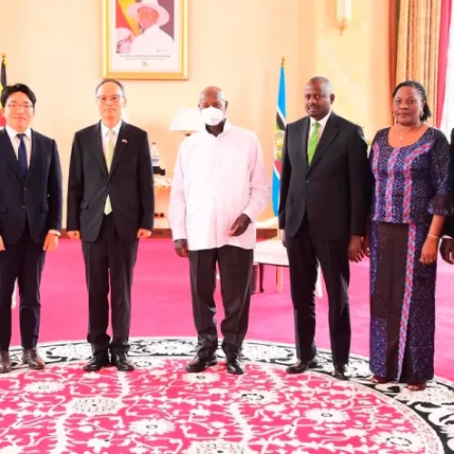Museveni welcomes 4 envoys, asks for stronger East African Common Market