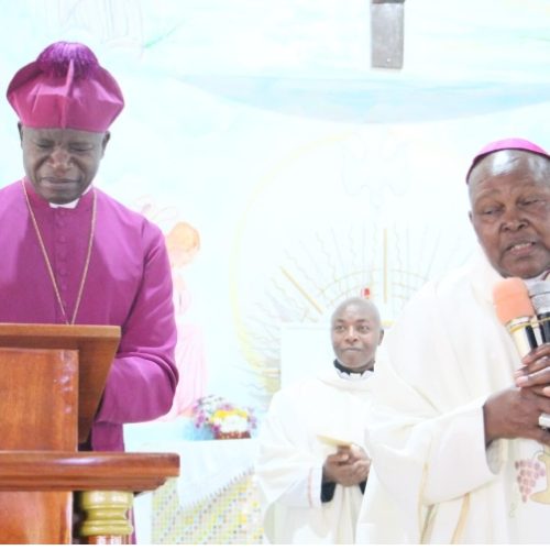 Bishop Callist Rubaramira dedicates Christ the King Parish Church in Rukungiri District